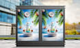 design eye catching food banners, posts and product packaging