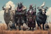 design an dnd game concept character art