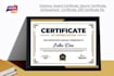 custom certificate design,  appreciation or award certificate in 24hrs