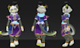 create, rig  3d furry avatar 3d vrchat avatar anime furry nsfw vr character
