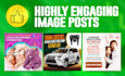 design you premium social media post images