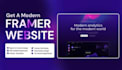 design framer website figma to modern landing pages responsive developer