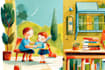 draw childrens book illustration, children book