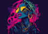make a vector portrait art and illustration