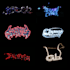 do design 3d y2k and chrome typefaces logo animation for brand