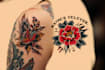 draw american traditional tattoo unique design by request