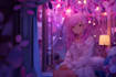 draw vtuber visual novel background, wallpaper