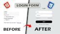 create minimal simple youtube style thumbnail