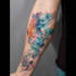 custom a watercolor tattoo design