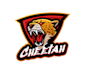 do modern high quality cheetah logo