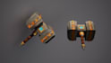 do lowpoly stylized  3d game assets