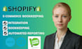 integrate and sync shopify to quickbooks online, or xero