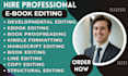 do professional book manga script editor fiction nonfiction editing proofreading