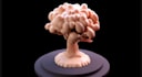 design 3d terrain minis, 3d diorama scenery assets, fantasy mountain prints, stl