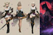 draw anime and game style characters art