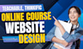 thinkific website, teachable website, do online course website, canvas lms