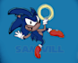 draw any sonic fan art, in any official art style, full body