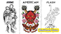create custom tattoo art, tattoo sleeve design, tattoo artist