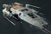 draw custom spaceship sci fi steampunk nft