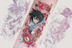 make custom anime manga tattoo design
