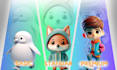 cute 3d characters for modeling, 3d printing, and games