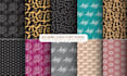 create seamless patterns for fabrics, textile printing and home decor