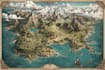 design custom fantasy map illustration