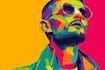 make an unique wpap pop art style