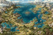 draw medieval fantasy and sci fi maps