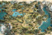 draw fantasy map illustration isometric map
