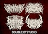 make a unique death metal and deathcore logo