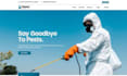 design pest control company website cleaning company website fumigation website