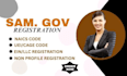 do sam gov nonprofit registration llc registration uei cage code naics code