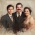 do classical baroque oil painting portrait