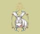design awesome vintage rabbit logo