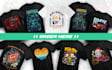 do custom tshirt design and tshirt illustration