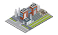 create isometric industrial illustrations for your business