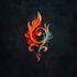 make 3d emblem logo with fantasy game style