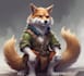 draw anime art style furry character