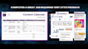 create a 30 day content calendar with strategy in just 2 hr