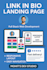 design a professional link in bio landing page for your brand