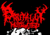 create a brutal death metal logo