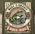 make vintage t shirt biker frog logo