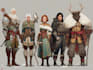 draw your dnd character party or oc