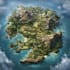 create a fantasy atlas map, vector world map