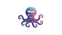 do awesome octopus, pate, animal mascot logo