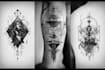 make a geometric tattoo design