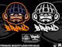 do simple yet strong impact mascot logo