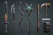 design unique weapons illustrations