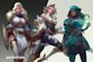 do character art, dnd, and game art